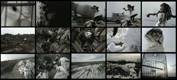 이윰, '하이웨이', 16mm필름을 비디오로 전환, 1997, 국립현대 미술관 소장.