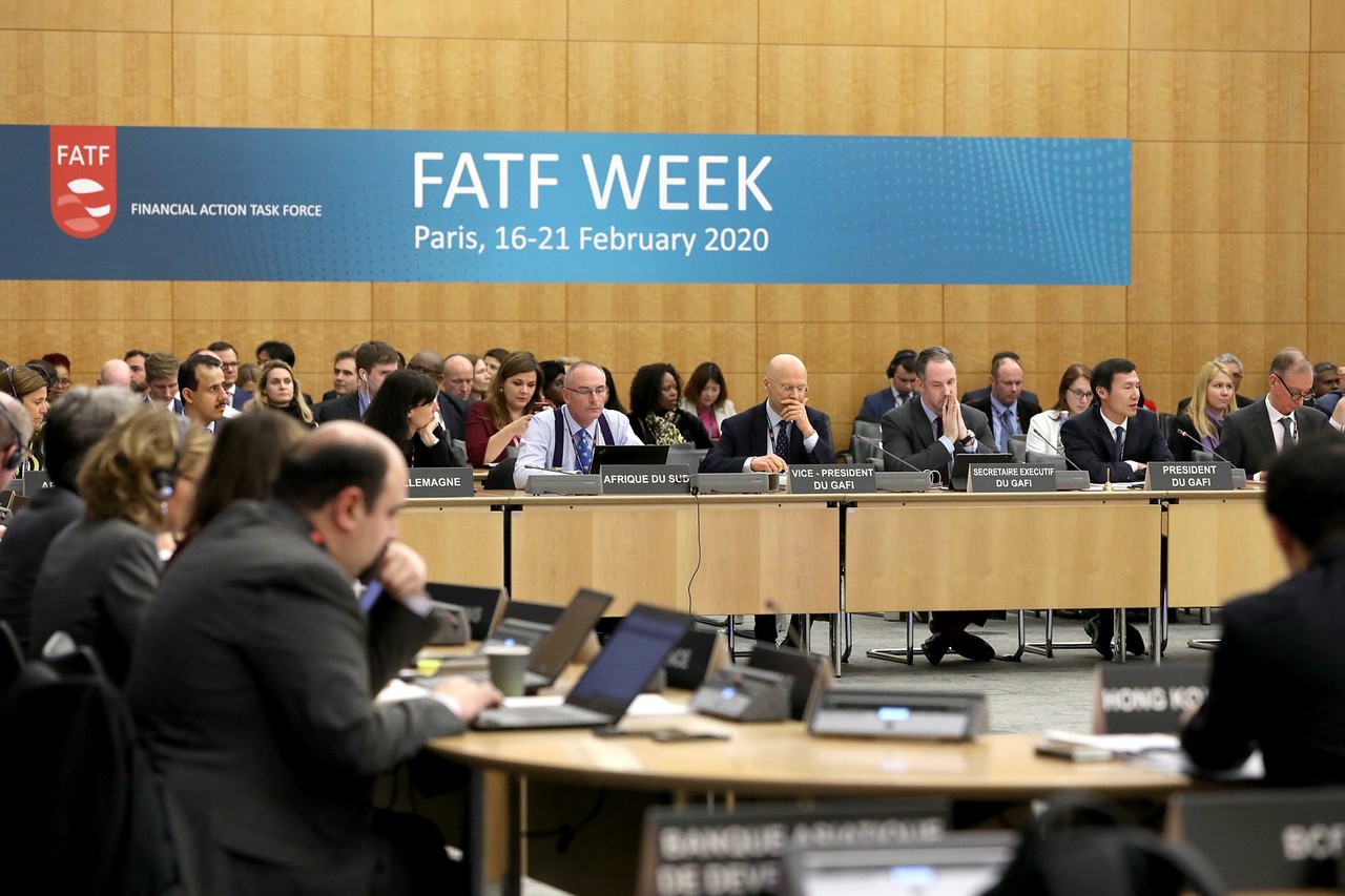 국제자금세탁방지기구(FATF)가 6월24일 총회를 열었다. 이날 회의는 코로나19 상황과 맞물려 영상회의 형태로 진행됐다. 사진은 2020년 2월16일~21일 프랑스 파리에서 개최된 FATF 총회. 출처=FATF 페이스북