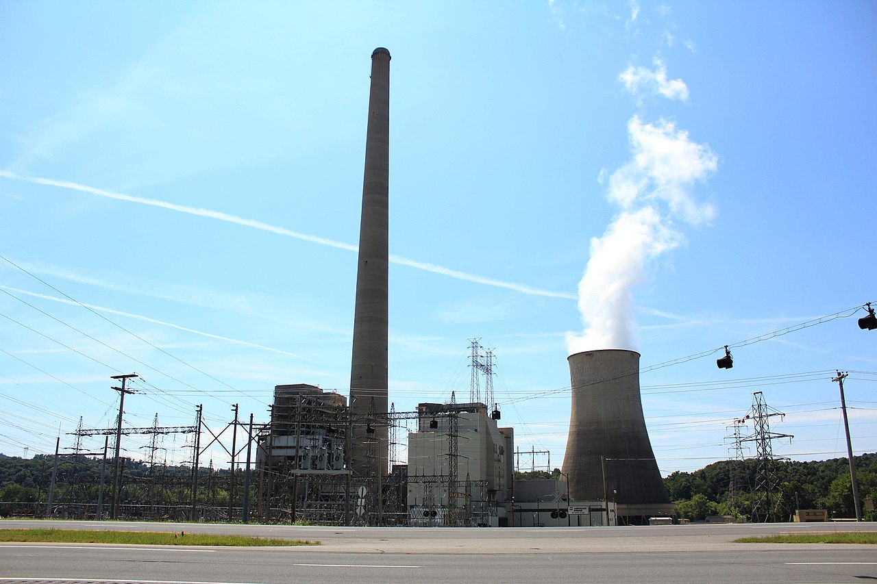 미국 켄터키주의 천연가스 발전소. 출처=Wikipedia