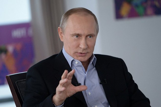 블라디미드 푸틴 러시아 대통령. 출처=플리커