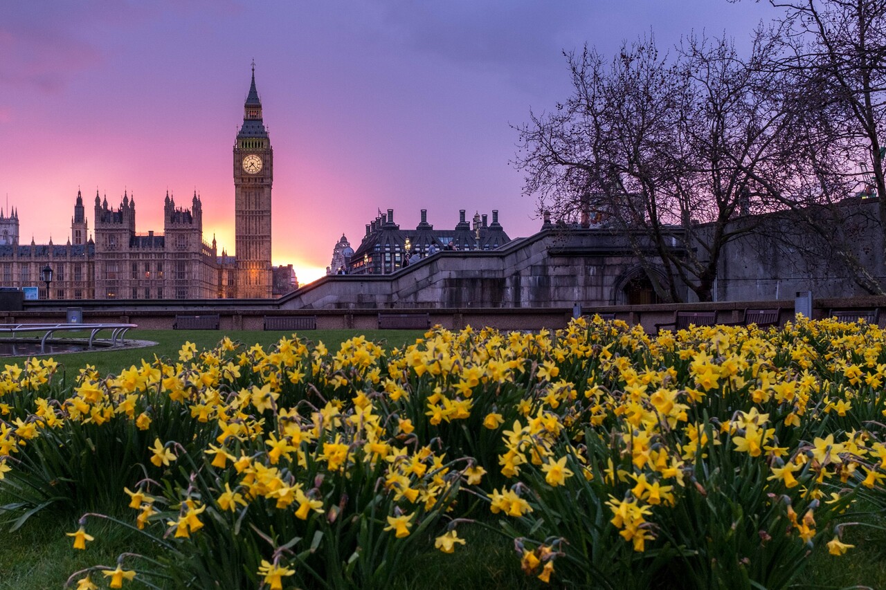영국 국회의사당과 런던의 명물 시계탑 빅벤. 출처=Ming Jun Tan/ Unsplash