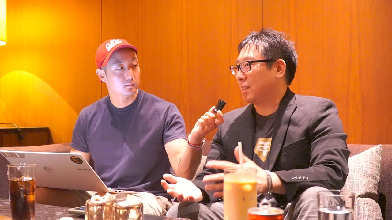 JAN3 founder and CEO Samson Mow talks with CoinDesk Korea at The Shilla hotel in Seoul. Photo: Felix Im/CoinDesk Korea